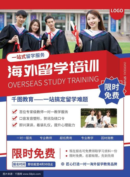 留学培训中介招生宣传雅思培训海外dm单